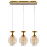 CHIK SP3 GOLD (CRYSTAL LUX) Светильник подвесной CHIK SP3 GOLD (CRYSTAL LUX) Светильник подвесной