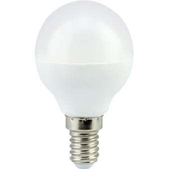 Лампа светодиод.globe G45 LED 7,0W 220V E14 2700К 82*45 шар(K4GW70ELC), лампочка