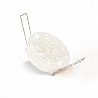 Siyanie Светильник встр.7W круглый IP20(R-98-220V CRYSTAL)