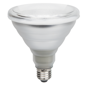 Лампа-Фито LED PPG PAR38 15W E27 IP54 для растений Jazzway, лампочка