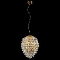 CHARME SP3+3LED GOLD/TRANSPARENT (CRYSTAL LUX) Светильник подвесной