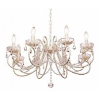 260.51.8 Laurita Люстра подвесная белая патина 6*Е14 60W Silver Light