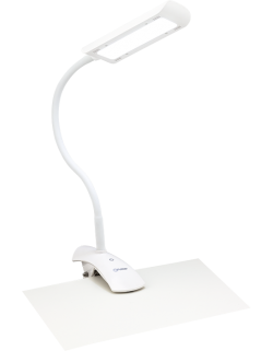 Настольная лампа светодиодн. TL-315W белый (прищепка, диммер)