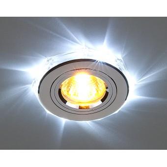 2020 MR16 CH/WH  хром/белая подсветка Точечный светильник