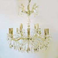 HL/GRK/C-607/D65 L8+4 gold clear Люстра HL/GRK/C-607/D65 L8+4 gold clear Люстра