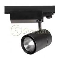 Светильник TR1412 LED COB 12W 2700K трековый черный Светильник TR1412 LED COB 12W 2700K трековый черный