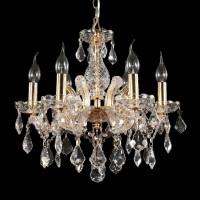 INES SP6 GOLD/TRANSPARENT (CRYSTAL LUX) Люстра INES SP6 GOLD/TRANSPARENT (CRYSTAL LUX) Люстра
