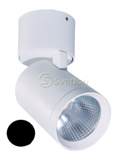 Светильник WC1330 LED COB 30W 4200K накладной черный