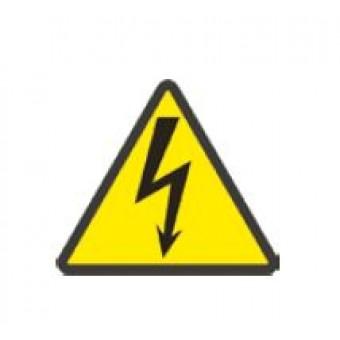 Знак: Осторожно электрическое напряжение 50*50*50 TDM