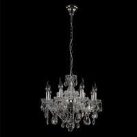 INES SP8 CHROME/TRANSPARENT (CRYSTAL LUX) Люстра