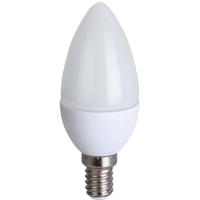Лампа светодиод.candle LED 8,0W 220V E14 4000К 100*37 свеча(C4LV80ELC), лампочка