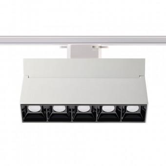 357841 NT18 000 белый/чёрный Трековый светодиодный светильник IP33 LED 25W 110-265V EOS