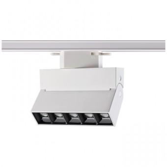 357843 NT18 000 белый/чёрный Трековый светодиодный светильник IP33 LED 13W 110-265V EOS