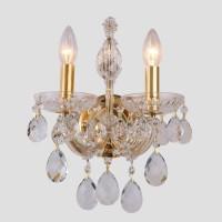 ISABEL AP2 GOLD/TRANSPARENT (CRYSTAL LUX) Люстра ISABEL AP2 GOLD/TRANSPARENT (CRYSTAL LUX) Люстра