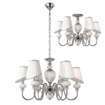 ALMA WHITE SP-PL6(CRYSTAL LUX) Люстра