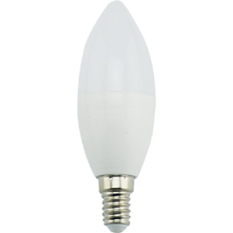 Лампа светодиод. LED 9W 220V E14 4000К 100*37 свеча(C4MV90ELC) Premium, лампочка
