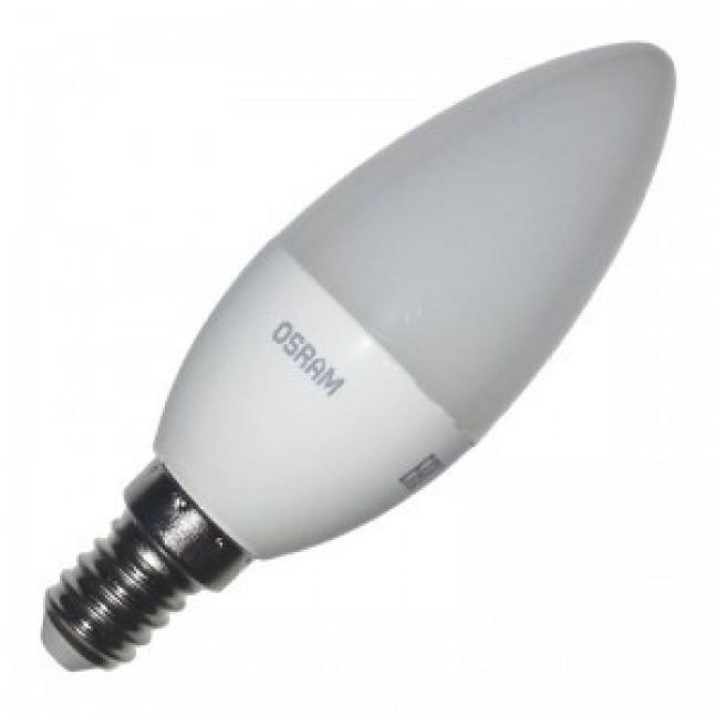 Лампа светодиод.candle LED 8,0W/830 E14, FR LS CLB 220-240V, 3000К, 806lm Osram, лампочка