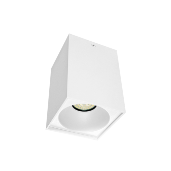 Светильник накладной квадратный WC1302 WH белый  GU10 220V