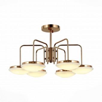 SLE120.202.06 Люстра потолочная золото/белый  LED 6*12W ST-Luce
