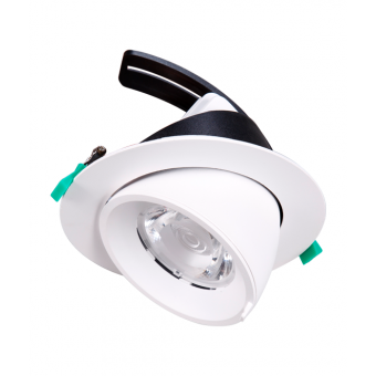 Светильник DW2267 WH LED 220V 20W COB 4200K	выдвижной круглый белый