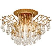 734.58.8 Clare люстра потолочная, матовое золото,  8*Е14 60W Silver Light