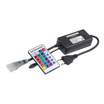 Контроллер LSC 011 для неона RGB LS001 220V 5050, с ПДУ,со шнуром