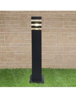 1550 TECHNO светильник садово-парковый черный