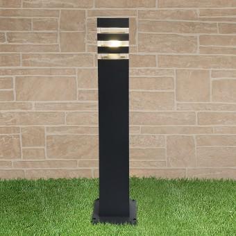 1550 TECHNO светильник садово-парковый черный