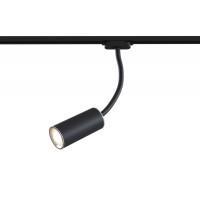 TR010-1-GU10-B 1х50W 220V Трековый светильник черный