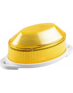 Лампа-вспышка строб.LED 1.3W желтая (накл.), лампочка
