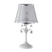 CRISTINA LG1 WHITE (CRYSTAL LUX) Настольная лампа