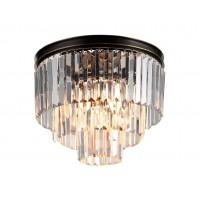 NEWPORT 31100 31106/PL black+gold , Потолочный светильник black+gold