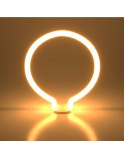 Лампа светодиод.LED 4W 220V E27 2700K round белый матовый Decor filament(BL156), лампочка