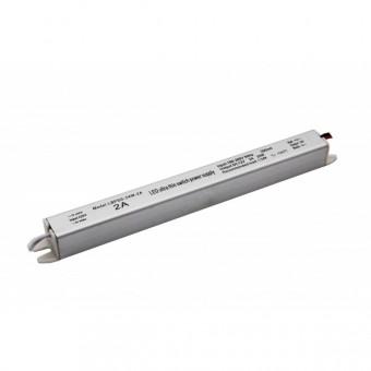 Блок питания 24W  Uвых.=12V,Uвх.=220V IP20 (172*18*18) Super Slim