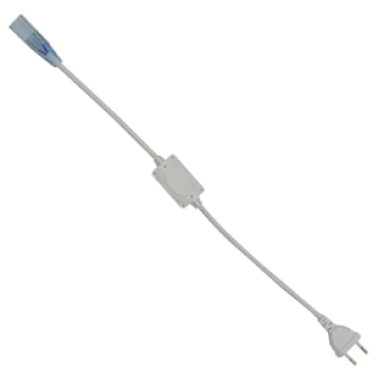 Сетевой шнур для ленты светодиод. 220В-5050 1500W IP68 (H1415KESB)