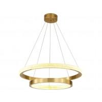07662,33 Подвес Селена мат.золото D60+40 h150 Led 60W(4000K)