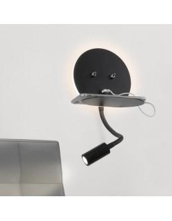 MRL LED 1017 / Светильник настенный светодиодный Lungo черный