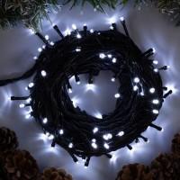 Гирлянда LED НИТЬ 10м, 3W темная нить,белый LED-100-220V уличная (187241) Гирлянда LED НИТЬ 10м, 3W темная нить,белый LED-100-220V уличная (187241)