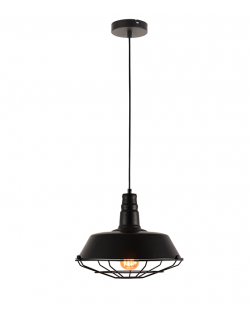 Светильник подвесной HB3011M Black 1*E27