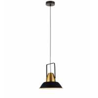 Светильник подвесной HB3041 Black-Gold 1*E27 d450