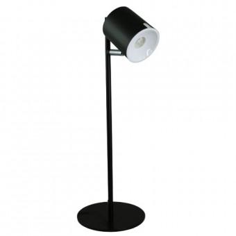 UL0136 (черно-серебристый, настольный светильник на подставке, 5Вт,220В)
