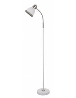 НТ-851 (WN белый, напольный светильник под лампу накаливания, Е 27, 60 Вт, 220-240 В)