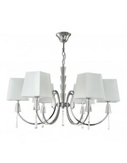 MARSELA SP-PL6 NICKEL (CRYSTAL LUX) Люстра MARSELA SP-PL6 NICKEL (CRYSTAL LUX) Люстра