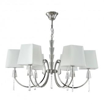 MARSELA SP-PL6 NICKEL (CRYSTAL LUX) Люстра