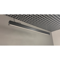 Свет-к линейный светодиодный LED SMD 36W 4000K подвесной черный (HB7236 36W) Свет-к линейный светодиодный LED SMD 36W 4000K подвесной черный (HB7236 36W)