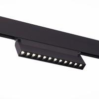 ST364.446.12 Магнитный трековый светильник черный LED 1*12W 4000K 1009Lm 48V ST364.446.12 Магнитный трековый светильник черный LED 1*12W 4000K 1009Lm 48V