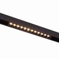 ST361.436.12 Магнитный трековый светильник черный LED 1*12W 3000K 1009Lm 48V ST361.436.12 Магнитный трековый светильник черный LED 1*12W 3000K 1009Lm 48V