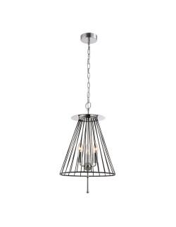 MODESTO SP3 BLACK/CHROME (CRYSTAL LUX) Светильник подвесной