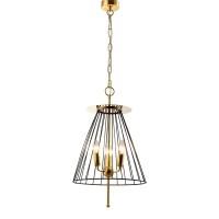 MODESTO SP3 BLACK/GOLD (CRYSTAL LUX) Светильник подвесной
