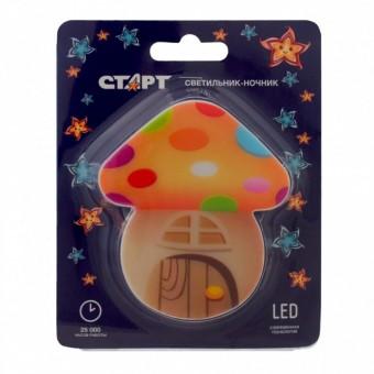 СТАРТ NL 3LED (Гриб-домик оранжевый)